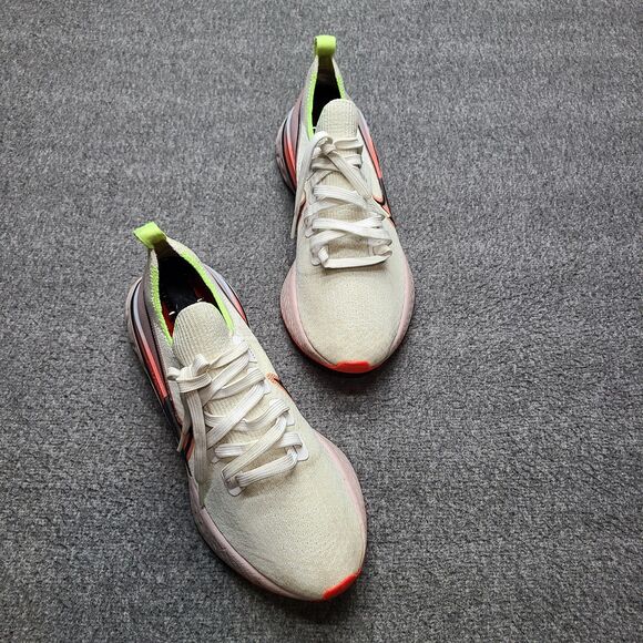 Nike React Infinity Run Flyknit 1 CW5636-100 Women’s Size 8 White Volt Track - Picture 2 of 10